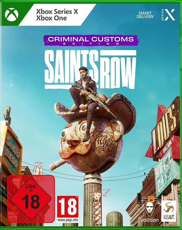 Saints Row Criminal Customs Edition + 3 Boni Cover