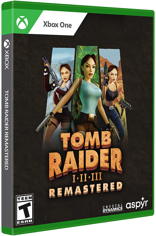 Tomb Raider 1-3 Remastered Collection Limited Run Cover