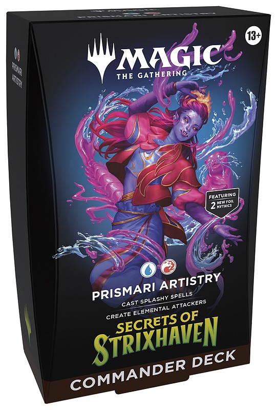 MTG - Secrets of Strixhaven Com. Prismari EV Cover