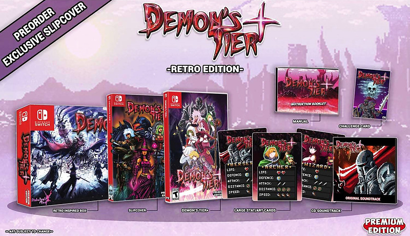Demon's Tier + Retro Editon (US-Import) Cover
