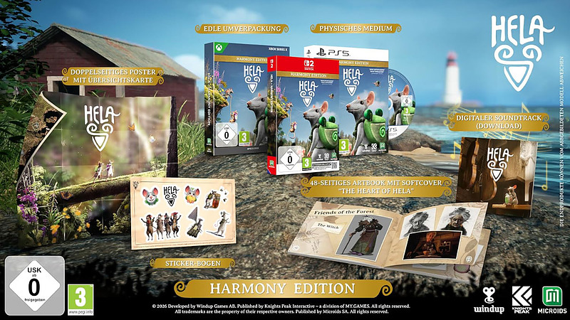 HELA: Of Mice & Magic Harmony Edition Rueckseite