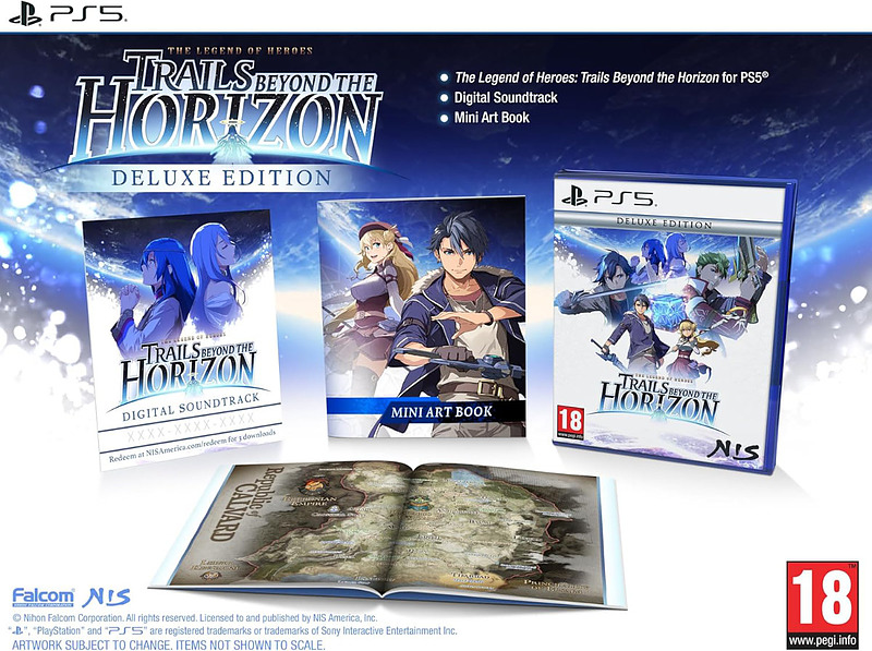Trails beyond the Horizon Deluxe Edition Rueckseite