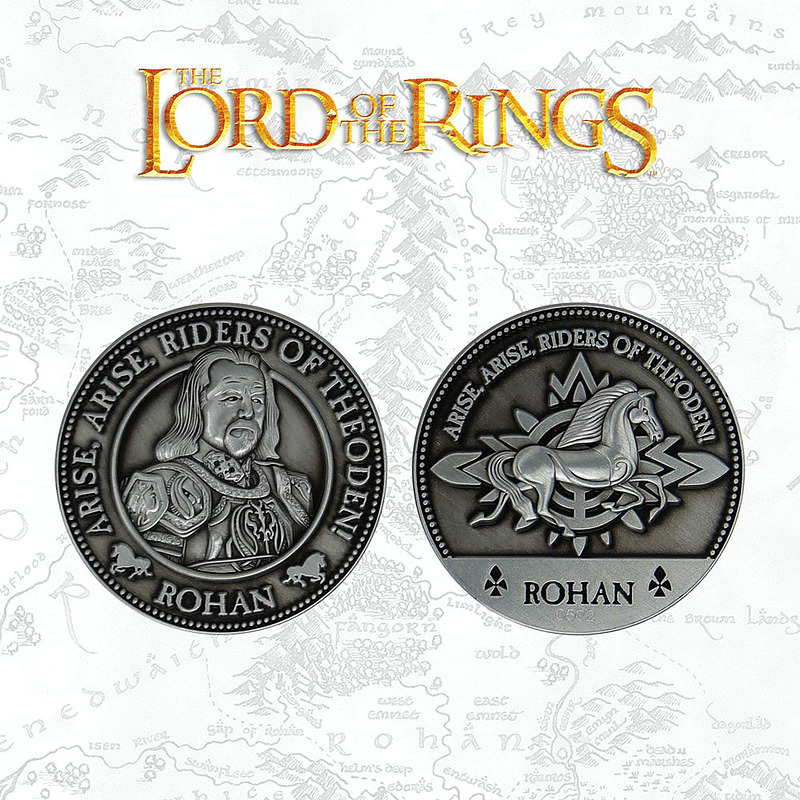 Herr der Ringe Sammelmünze King of Rohan Cover