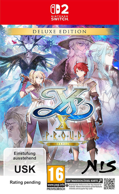 Ys X: Proud Nordics Deluxe Edition Cover