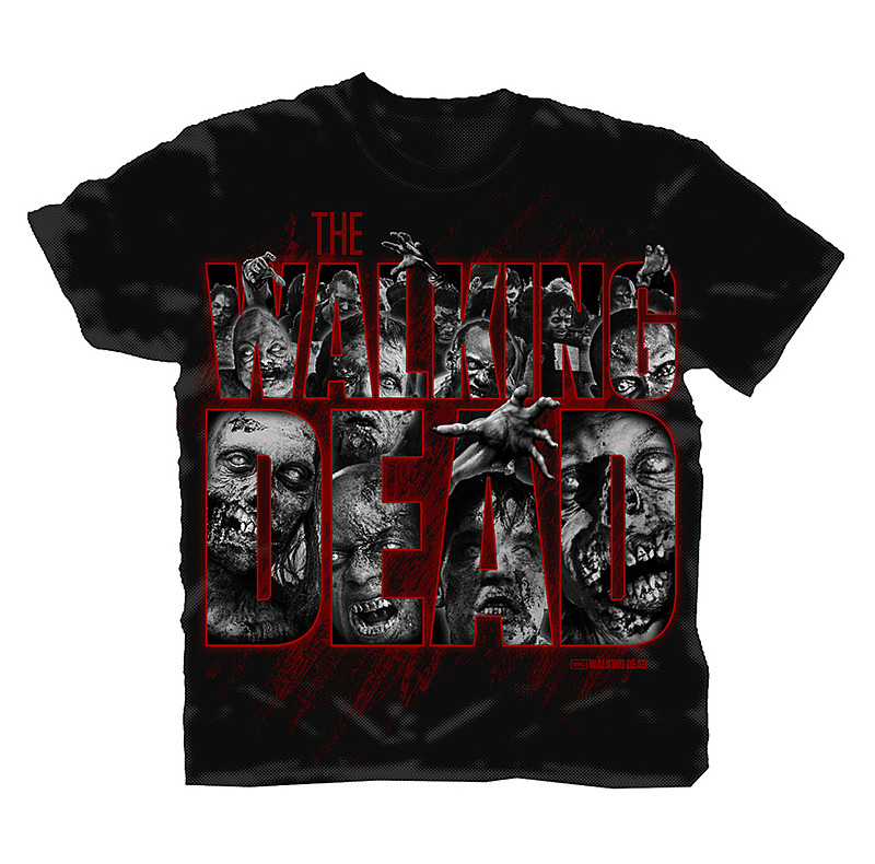 The Walking Dead T-Shirt Zombie Logo S Cover
