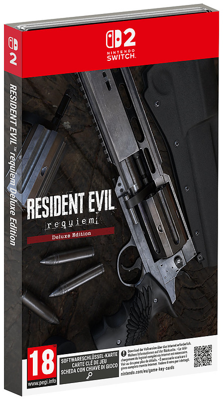 Resident Evil Requiem Deluxe Steelbook (AT-PEGI) Cover