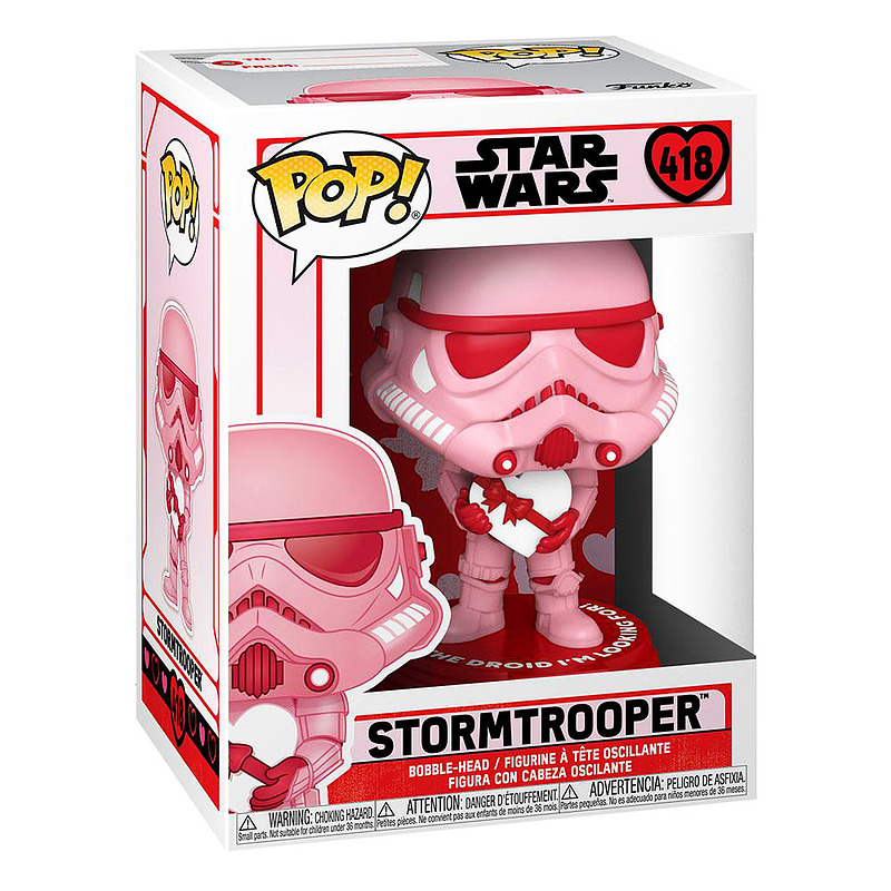 Star Wars POP! Vinyl Valentines Stormtrooper Rueckseite