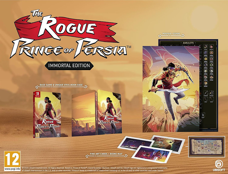 The Rogue Prince of Persia Immortal Edition (PEGI) Rueckseite