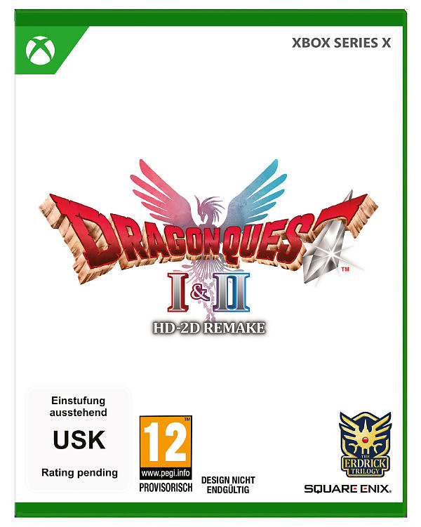 Dragon Quest 1 & 2 HD-2D Remake Cover