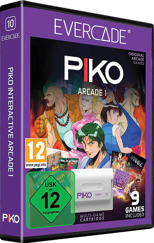 Blaze Evercade Piko Arcade Collection 1 Cartridge Cover