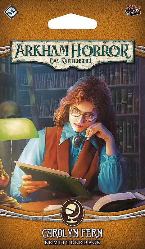 Arkham Horror: Das Kartenspiel - Carolyn Fern Cover