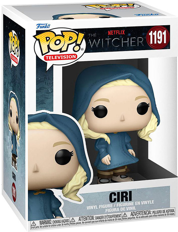 The Witcher POP! Vinyl Ciri Rueckseite