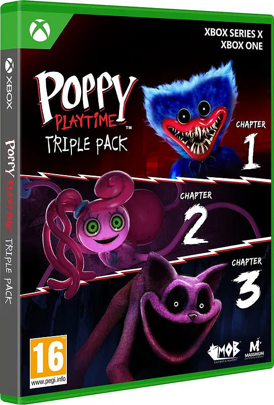 Poppy Playtime Triple Pack (PEGI) Cover