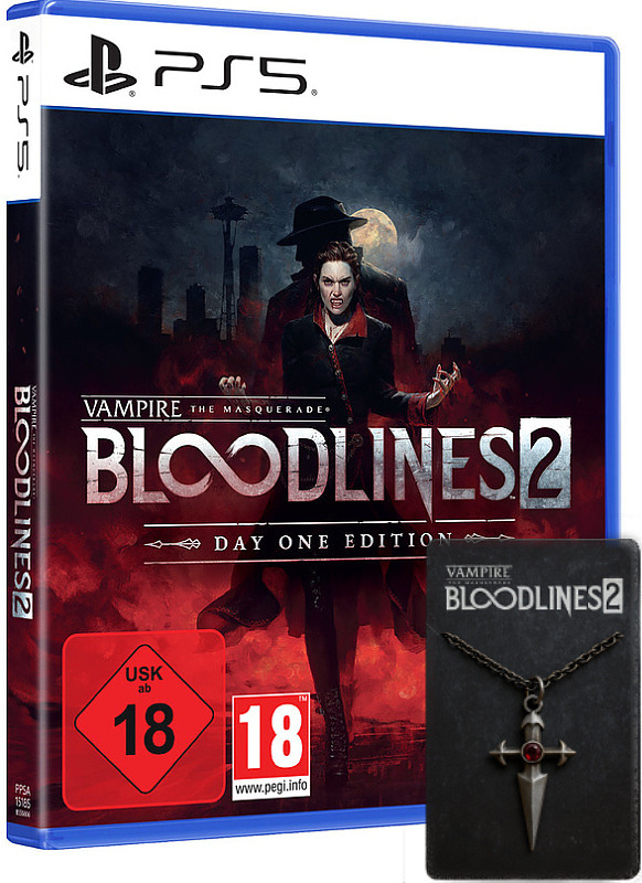 Vampire: The Masquerade Bloodlines 2 + Cross Cover