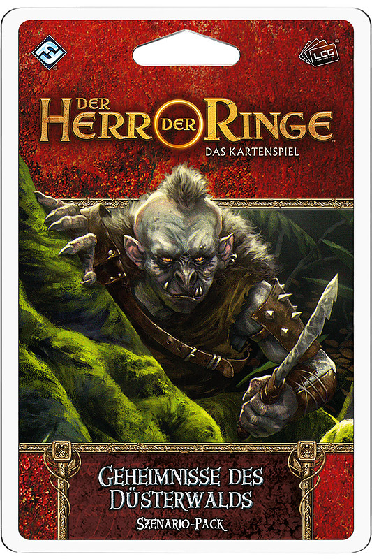Herr der Ringe LCG: Geheimnisse des Düsterwalds Cover