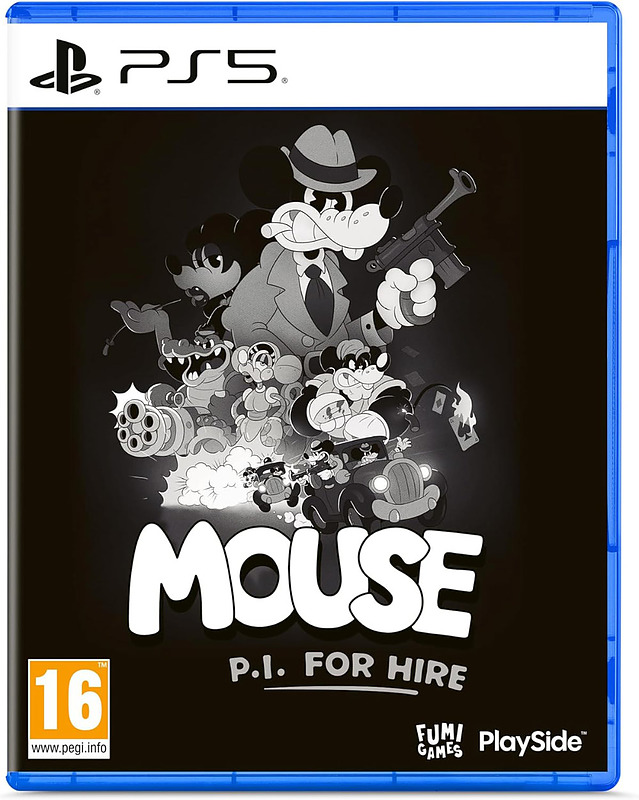 Mouse: P.I. for Hire (PEGI) Cover