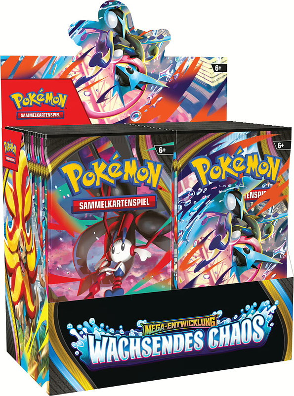 Pokemon ME04 Wachsendes Chaos Display Cover