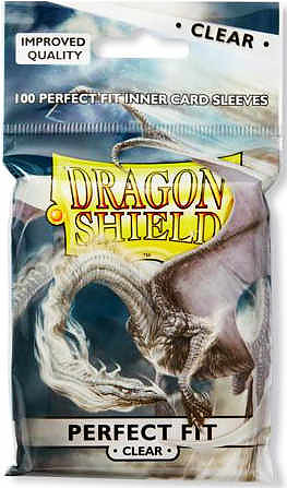 Dragon Shield Perfect Fit Sleeves Clear 13888 Cover