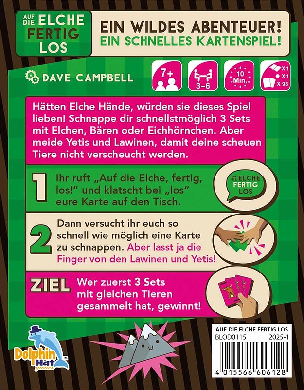 Auf die Elche fertig los Rueckseite