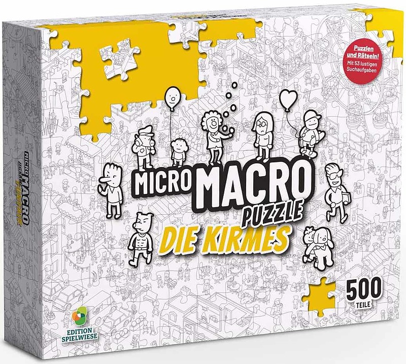 MicroMacro Puzzle - Die Kirmes Cover