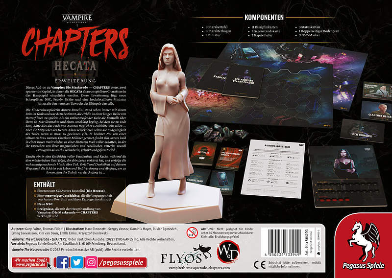 Vampire: The Masquerade - Chapters Hecata Rueckseite