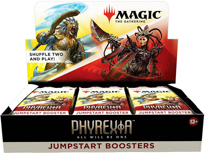 MTG Phyrexia: All Will Be One Jump Booster Display Cover