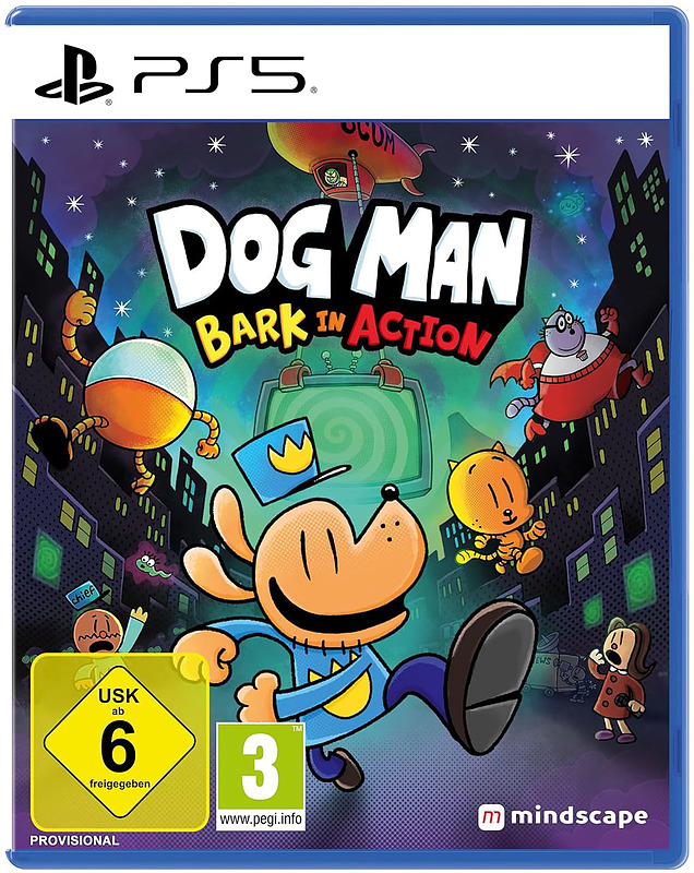 Dog Man: Bark in Action Cover