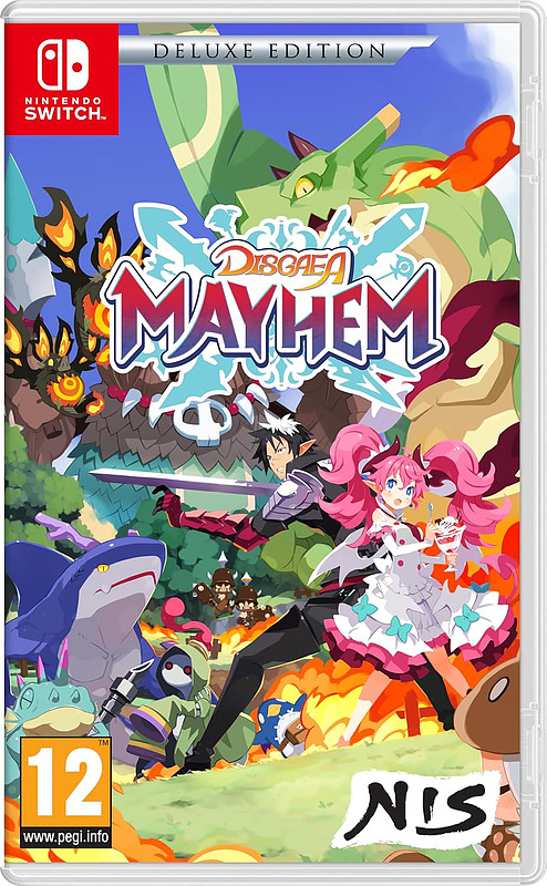 Disgaea Mayhem Deluxe Edition (PEGI) Cover