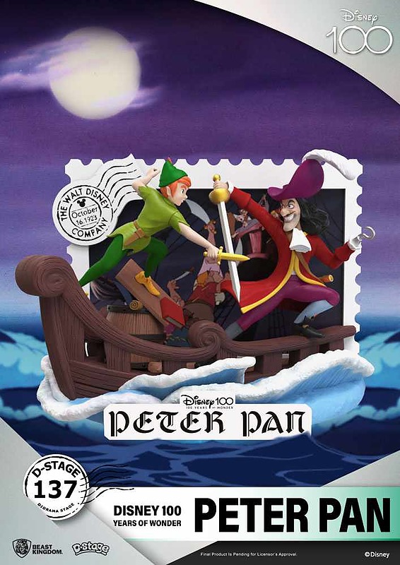 Disney 100th Anniversary PVC Diorama Peter Pan Cover