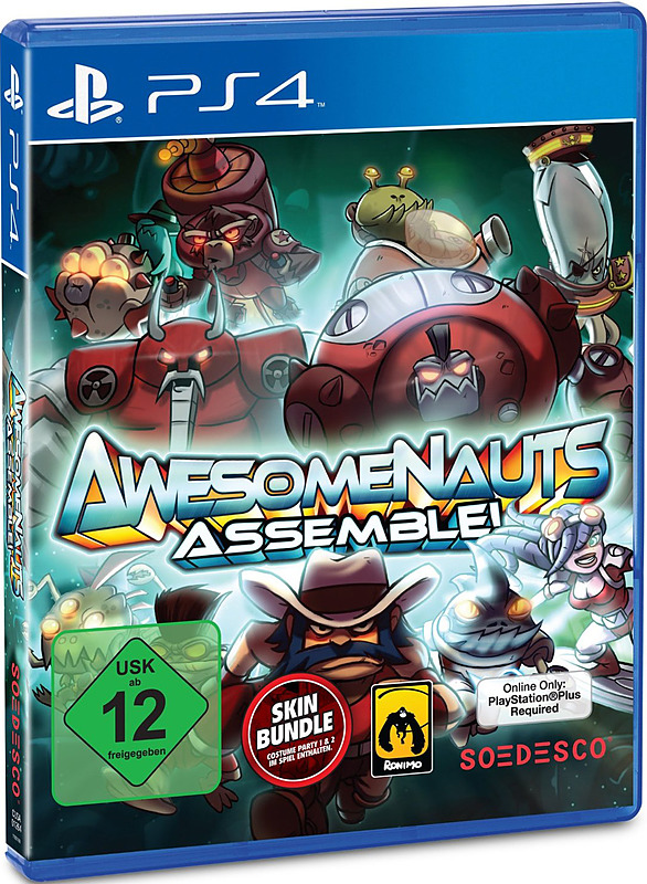 Awesomenauts Assemble Cover