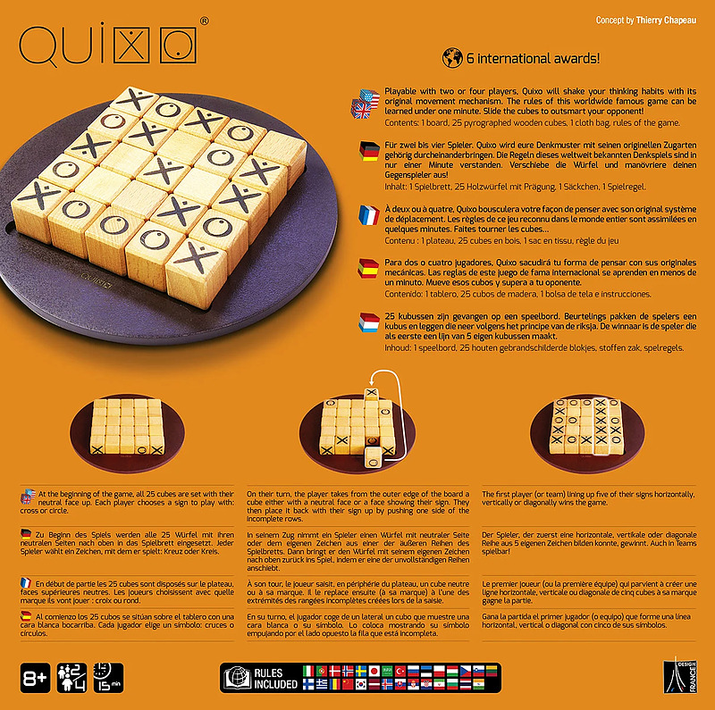 Quixo Rueckseite