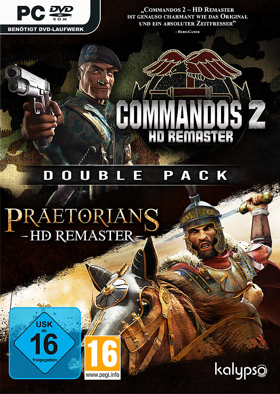 Commandos 2 & Praetorians: HD Remasters Double Cover