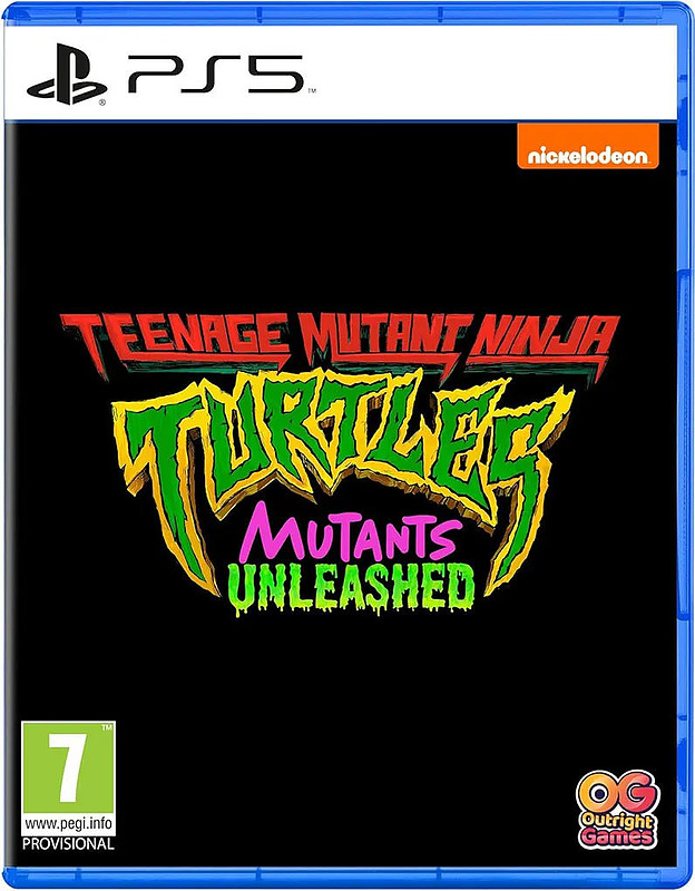 TMNT Mutants Unleashed (PEGI) Cover