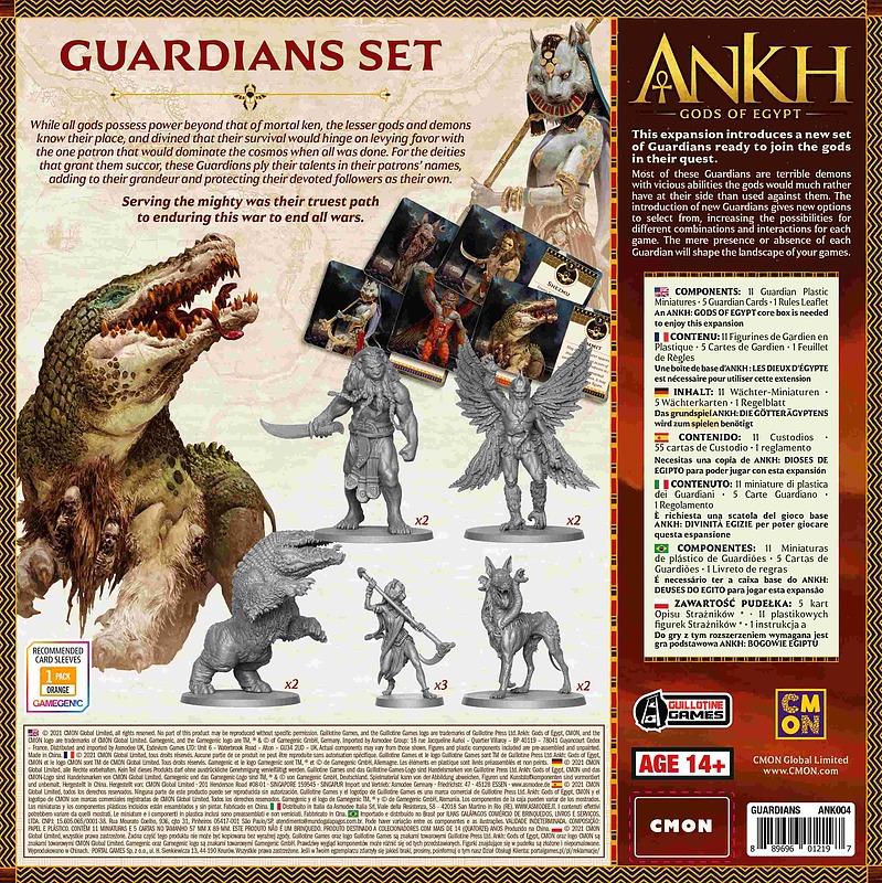 Ankh - Guardians Set Rueckseite