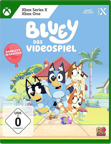 Bluey: the Videogame Cover