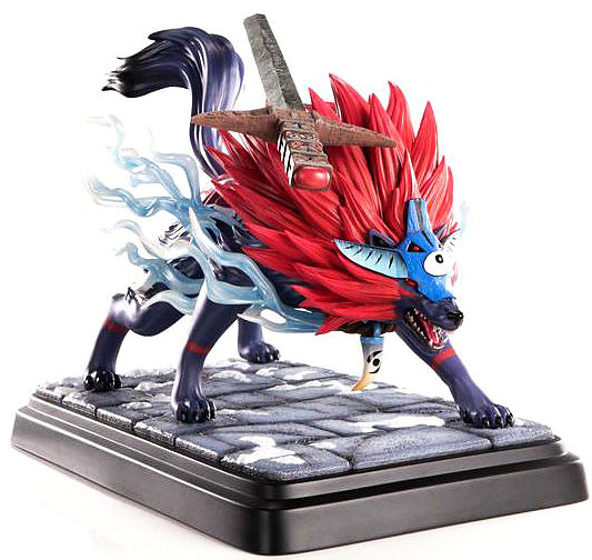 Okami Statue Oki (Wolf Form) Cover