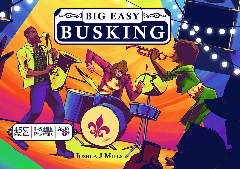 Big Easy Busking (Englisch) Cover