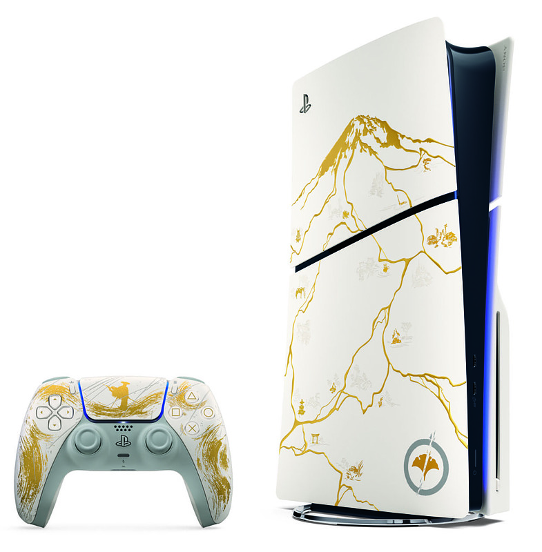 PlayStation 5 Slim Ghost of Yotei Limited Edition Cover
