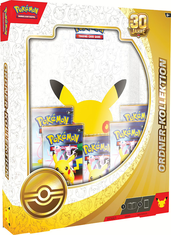 Pokemon 30 Jahre Ordner Kollektion Cover