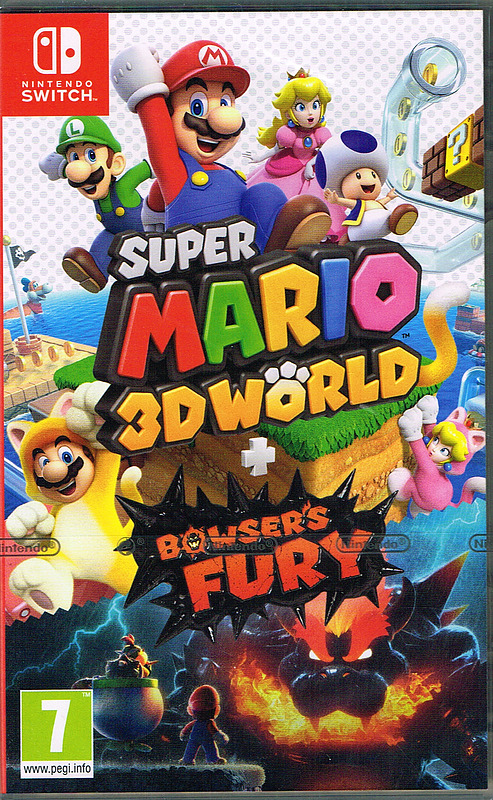 Super Mario 3D World + Bowser's Fury (AT-PEGI) Cover