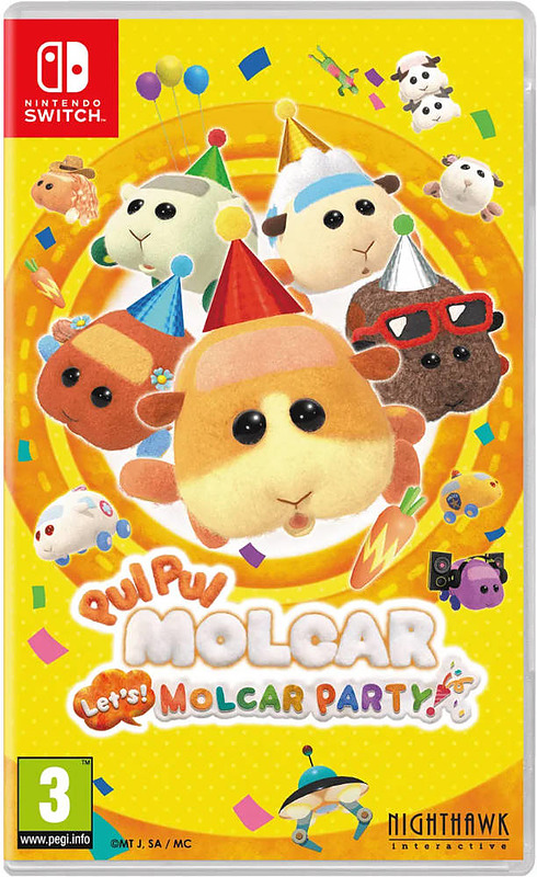Pui Pui Molcar Lets! Party (PEGI) Cover