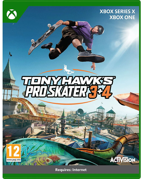 Tony Hawk's Pro Skater 3+4 Cover