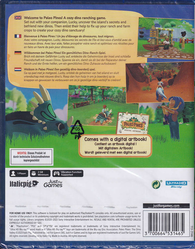 Paleo Pines Rueckseite