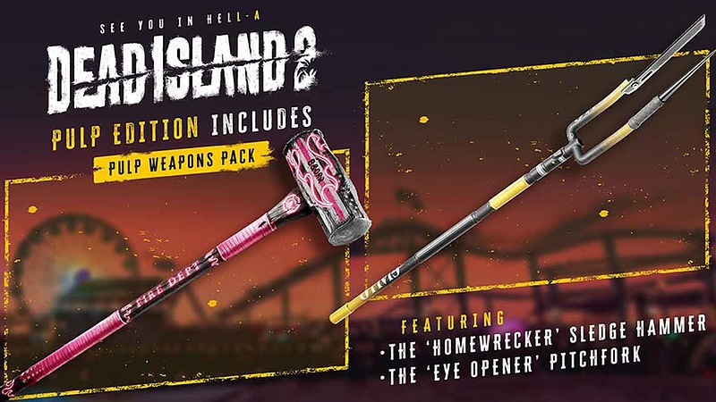 Dead Island 2 PULP Edition + 6 Boni (AT-PEGI) Rueckseite