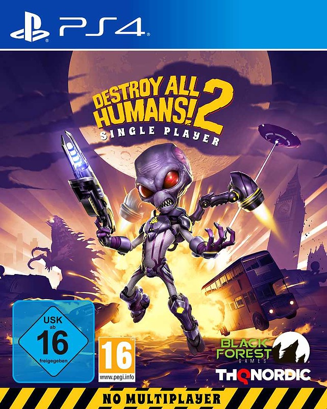 Destroy All Humans! 2: Reprobed Cover