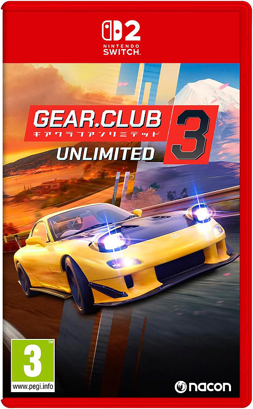 Gear Club Unlimited 3 (PEGI) Cover