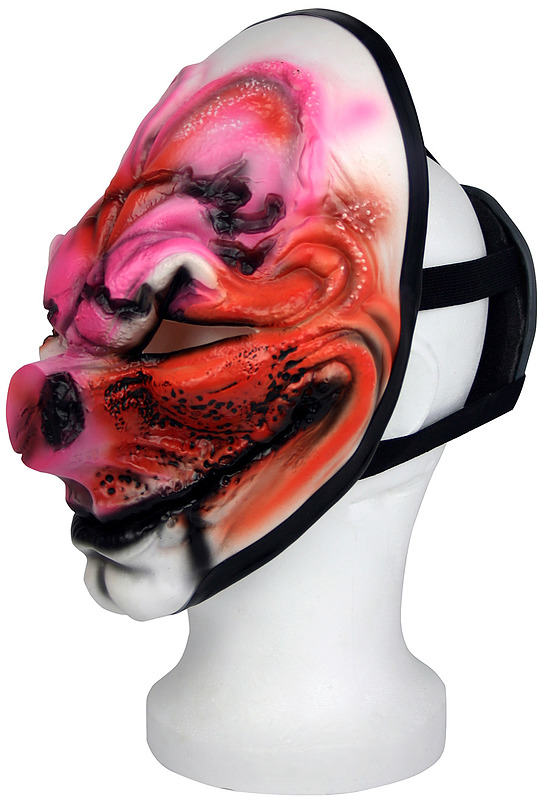Payday 2 Face Mask Old Hoxton Rueckseite