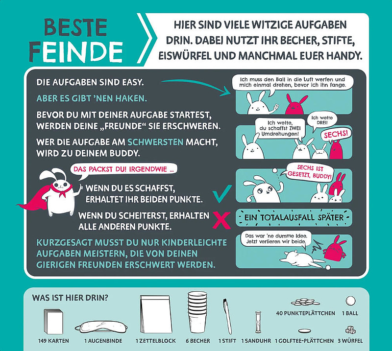 Beste Feinde Rueckseite