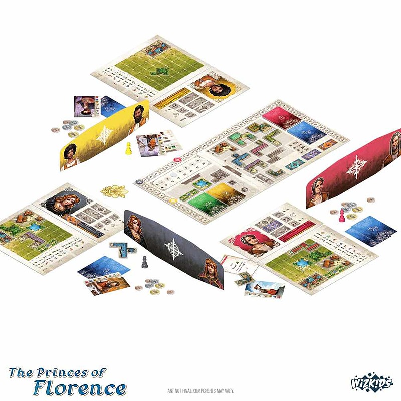 Princes of Florence (Eng) Rueckseite
