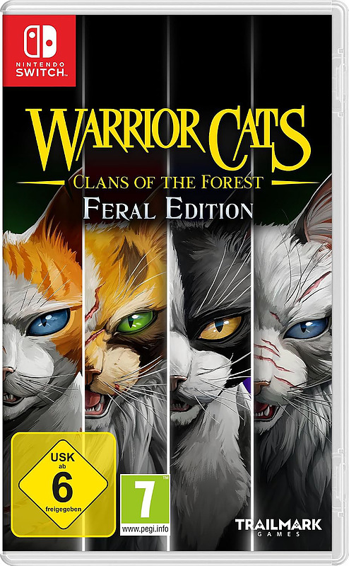 Warrior Cats: Clans of the Forest Feral Edition Cover